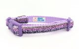 Purple Ombre Sparkle Dog Collar