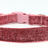 Bubblegum Pink Sparkle Dog Collar