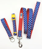 Patriotic Stars Dog Collar