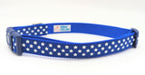 Patriotic Stars Dog Collar