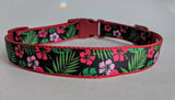 Hawaiian Shirt Dog Collar