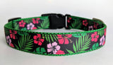 Hawaiian Shirt Dog Collar