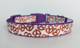 Pretzel Day Dog Collar