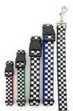 Checkered Flag Dog Collar