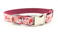Blood Splatter Dog Collar