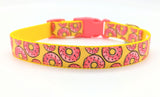 Pink Frosted Donut Dog Collar