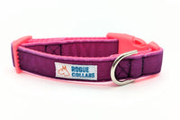 Purple Velvet Dog Collar - Made to Order