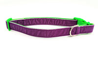 Purple Velvet Dog Collar - Made to Order