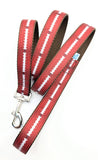 Football Dog Collar - Custom Team Colors Game Day Pet Collar for Sports Fans