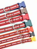 Football Dog Collar - Custom Team Colors Game Day Pet Collar for Sports Fans
