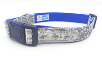 Silver Sparkle Dog Collar