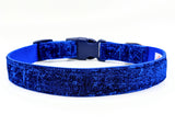 Royal Blue Sparkle Dog Collar