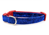 Royal Blue Sparkle Dog Collar