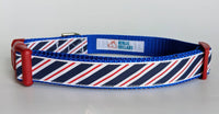 American Tie Dog Collar