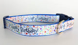 Happy Birthday Dog Collar