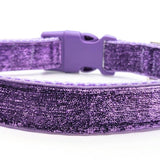 Lavender Sparkle Dog Collar