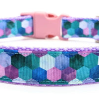 Geometric Mermaid Dog Collar